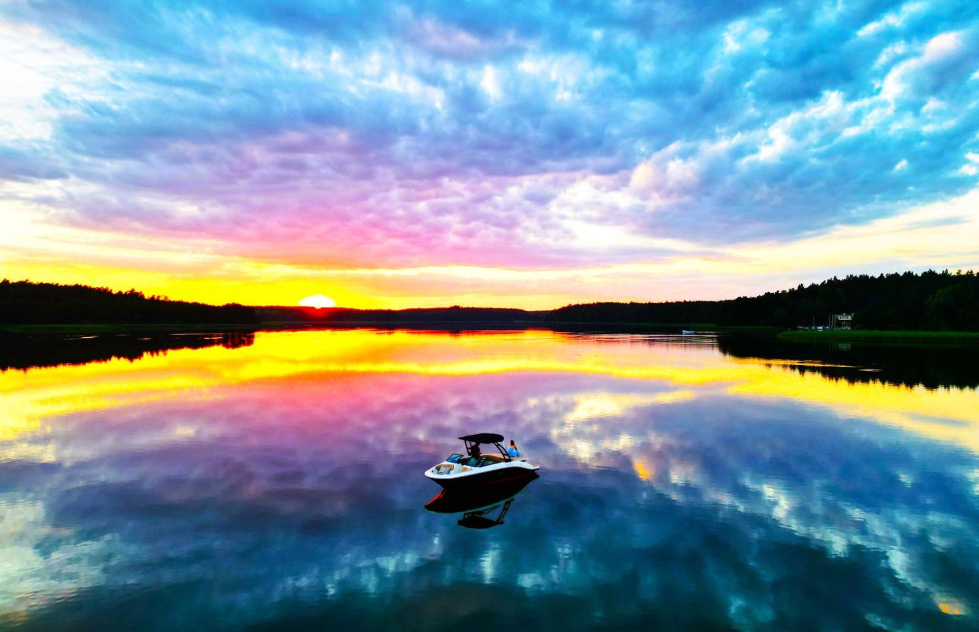 Lake Apart Ostroda - Widok, Przy Plazy, Aquapark, Parking Podziemny, Winda, Netflix المظهر الخارجي الصورة